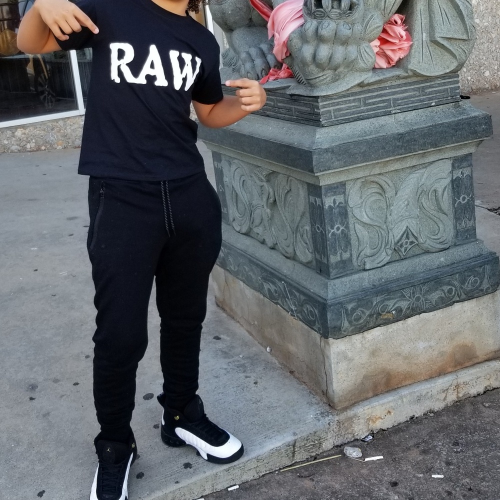 Raw clothing